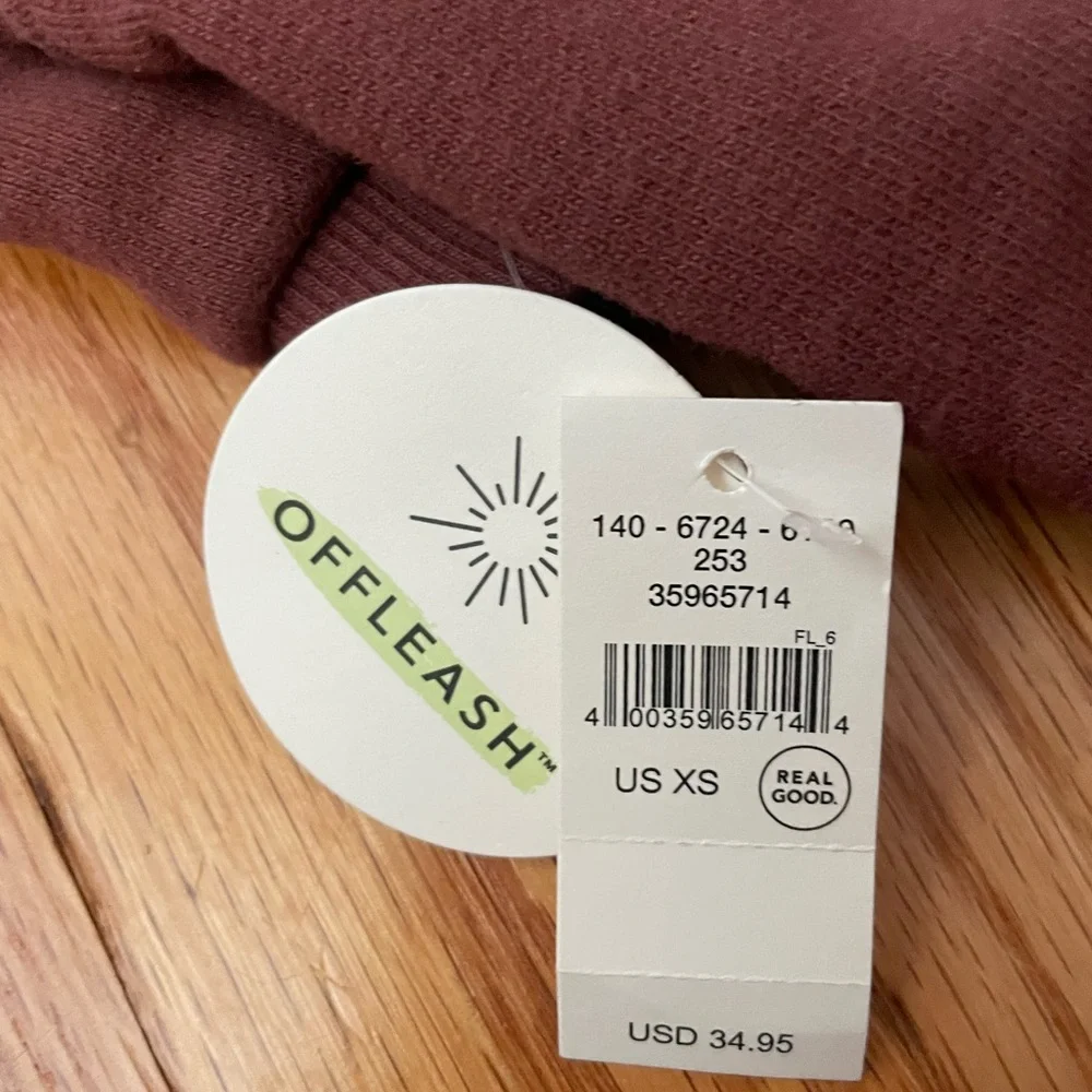 NWT! Offleash by Aerie Burgundy Dog Hoodie